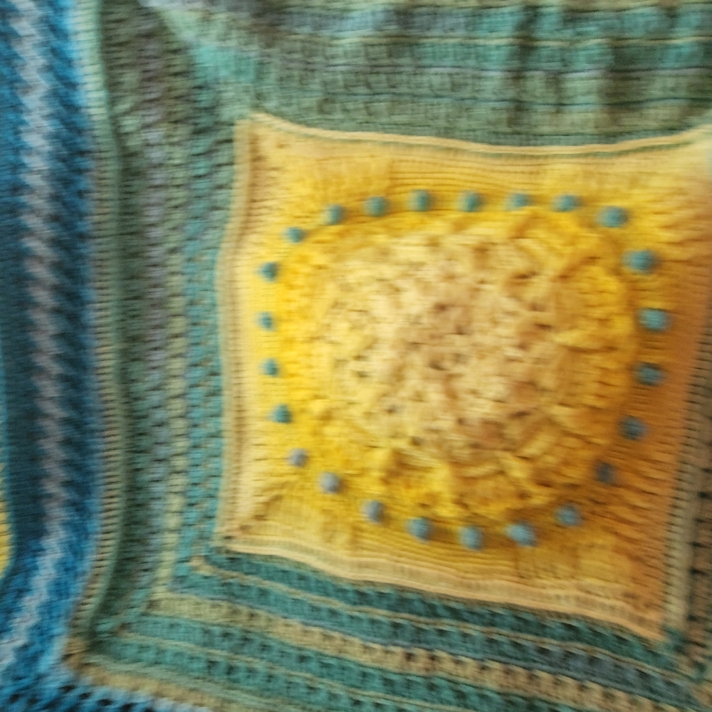 Sunshine Ombre throw - Picture 3 of 5